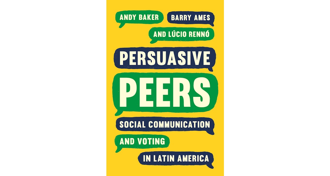 AndyBakerCU's tweet card. How voting behavior in Latin America is influenced by social networks and everyday communication among peers