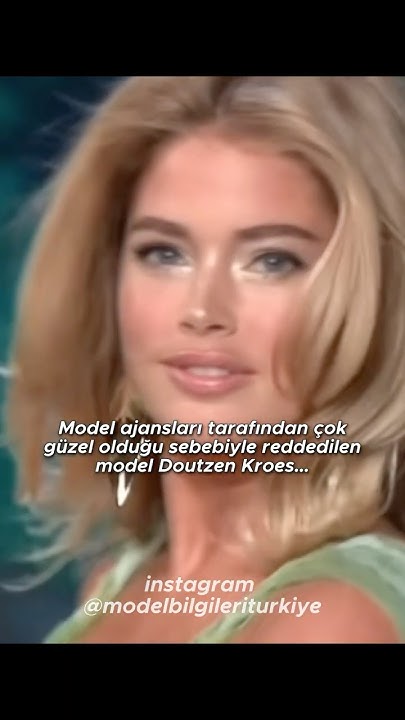 rigal26's tweet card. Hiçbir marka onunla çalışmak istemedi. #doutzenkroes #moda #models