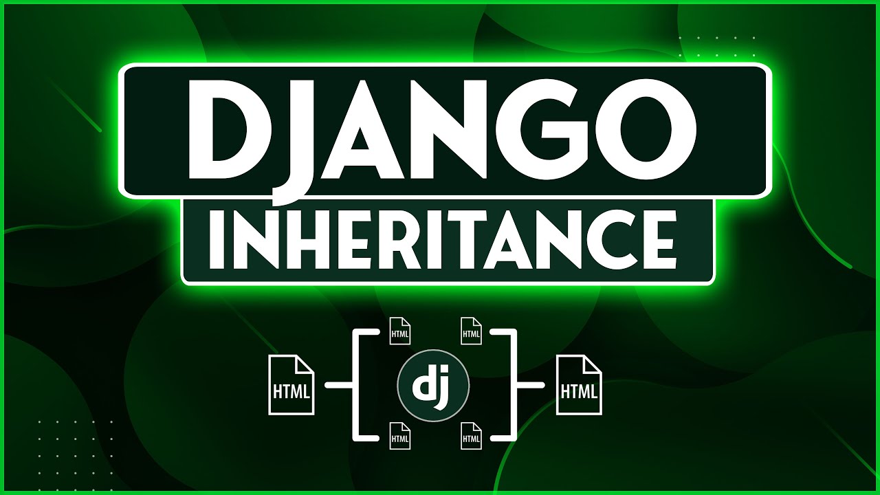 jimshapedcoding's tweet card. Django Template Inheritance Explained