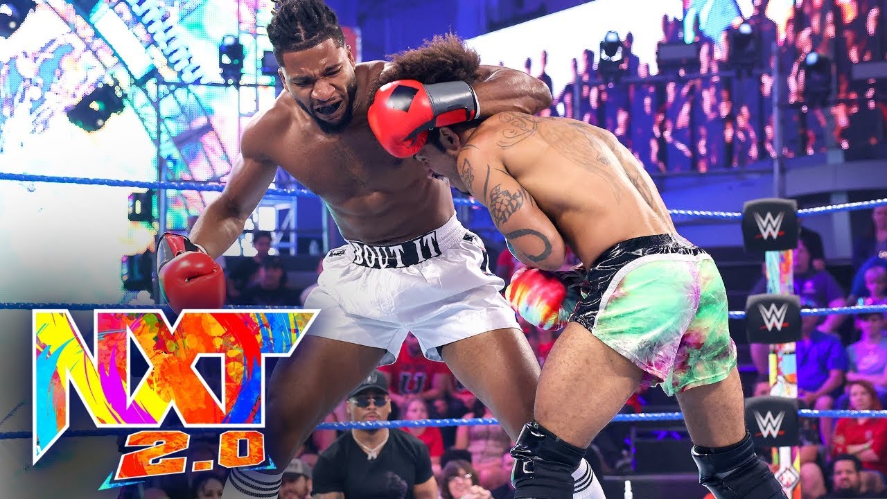 Noncrackerzatal's tweet card. Wes Lee vs. Trick Williams – Rounds Match: WWE NXT, Aug. 9, 2022