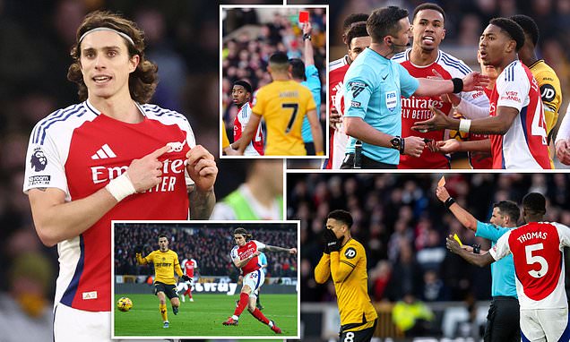 SamiMokbel_BBC's tweet card. WOLVES 0-1 ARSENAL - SAMI MOKBEL AT MOLINEUX: The real take away from this remarkable afternoon at Molineux should be that Arsenal aren't giving up on their title hopes without a fight.