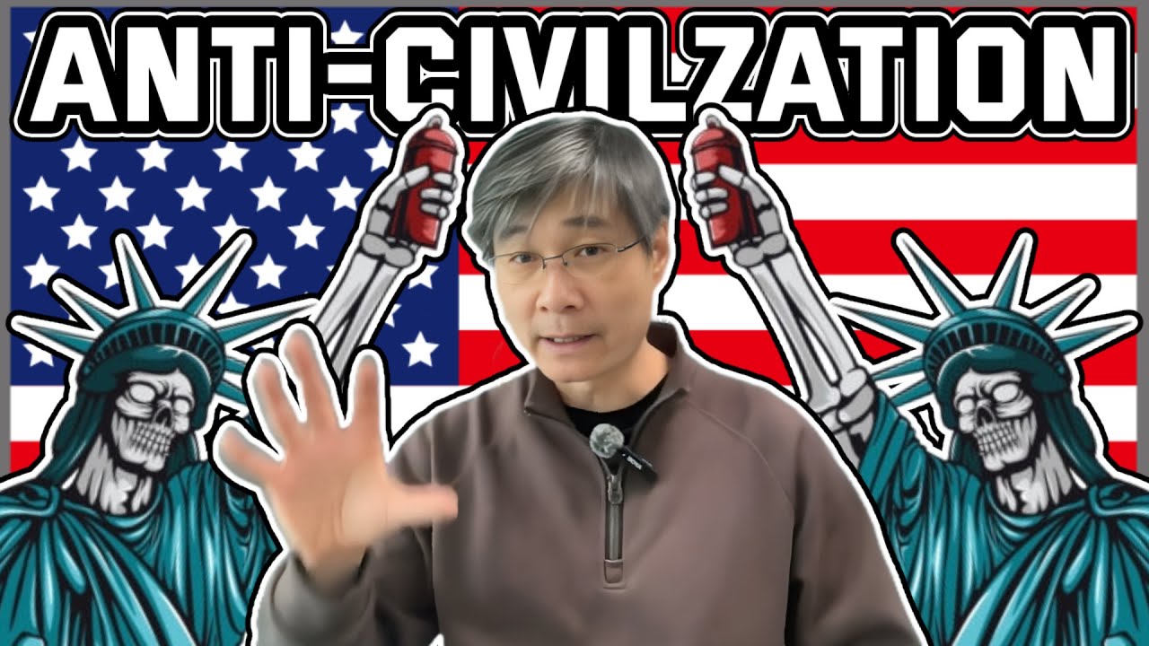 MejidX's tweet card. America is an Anti-Civilization - Prof. Jiang Xueqin