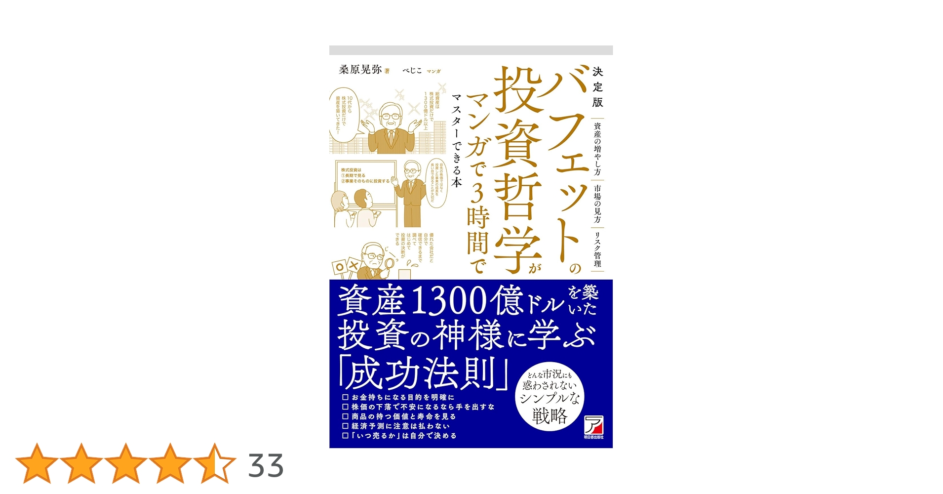 loopspro_X's tweet card. 資産1300億ドルを築いた 投資の神様に学ぶ「成功法則」！ NISAやiDeCoが広まり「投資」がごく身近なものになってきました。 しかし、身近になればなるほど、 市場の動きに翻弄されたり、誤った知識に振り回されたりする人も増えています。 そんな「投資に関心はあっても経験は浅い」人たちに知ってもらいたいのが、 本書で紹介するウォーレン・バフェットです。 バフェットは、 「世界一の投資家」「オ...