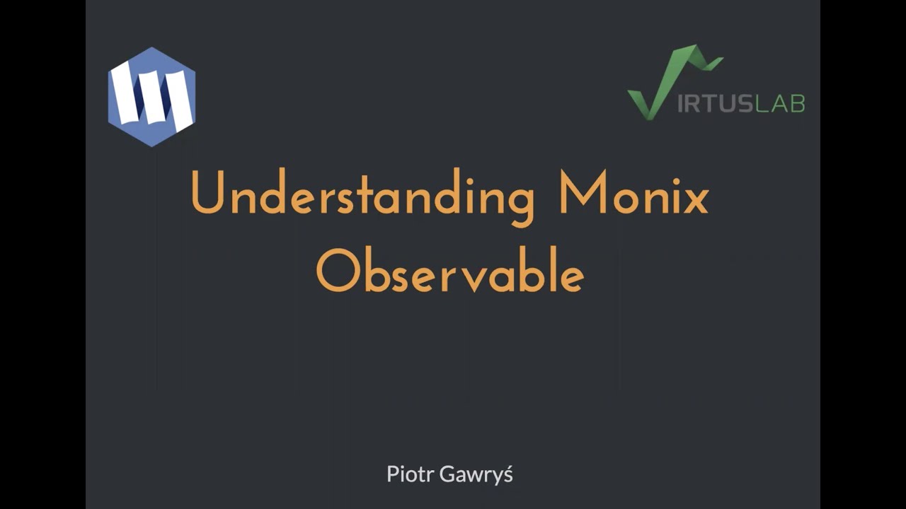 functional_jvm's tweet card. Piotr Gawryś: Streaming with Monix