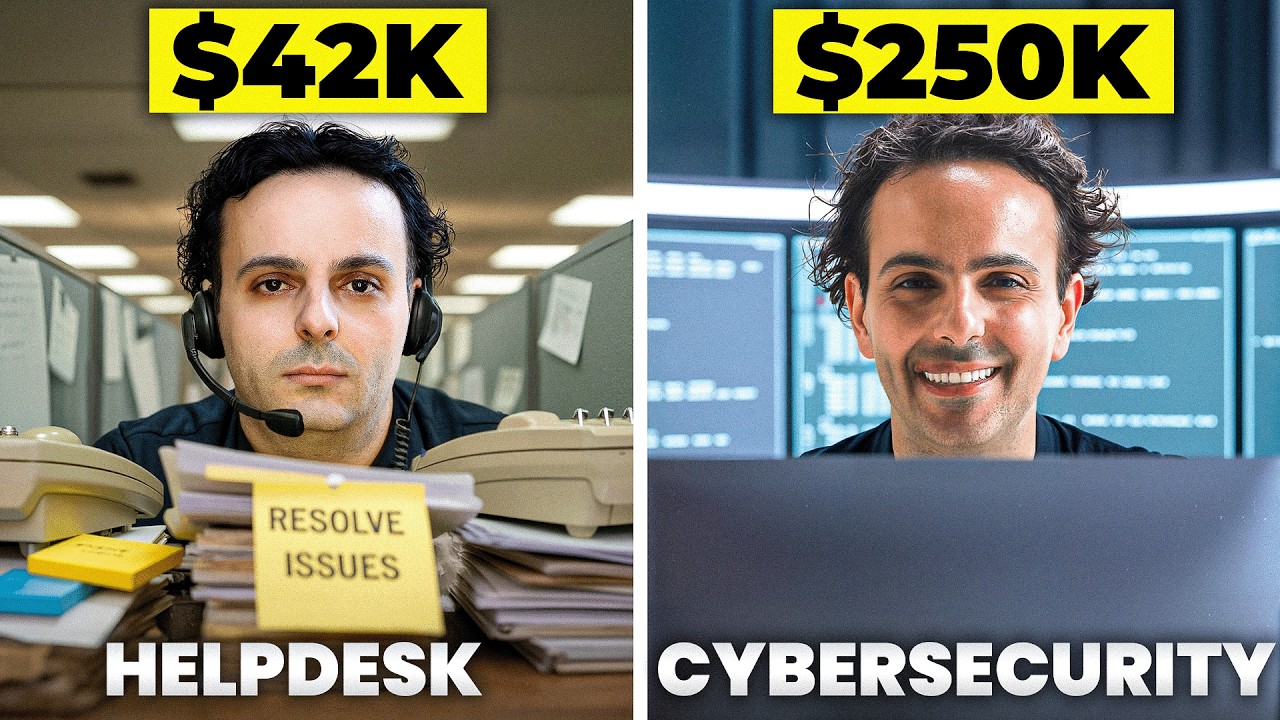 unixguy_cyber's tweet card. How to go from Helpdesk to Cybersecurity (Self-taught without a...