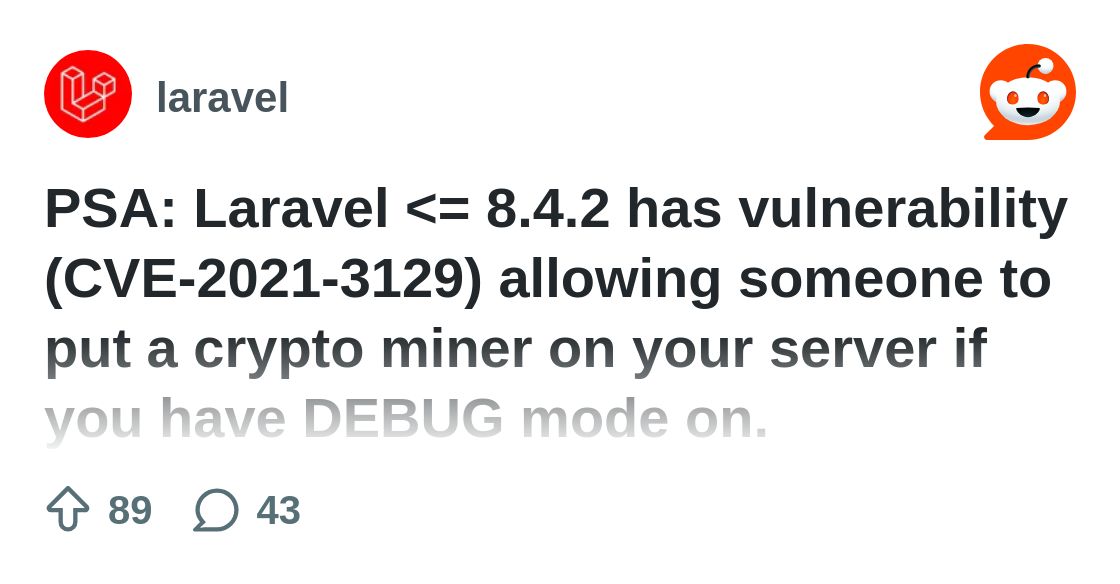 LaravelShots's tweet card. Explore this post and more from the laravel community