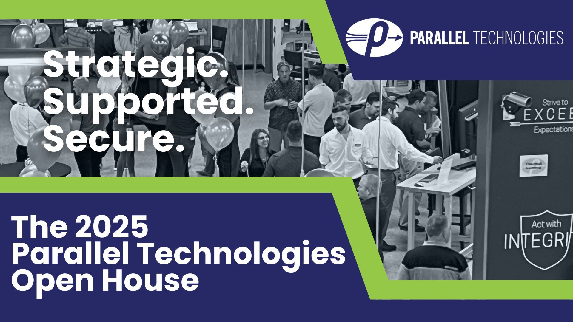 ParallelTech's tweet card. Explore the future of secure, connected buildings at the 2025 Parallel Technologies Open House with live demos and expert insights. Register today.