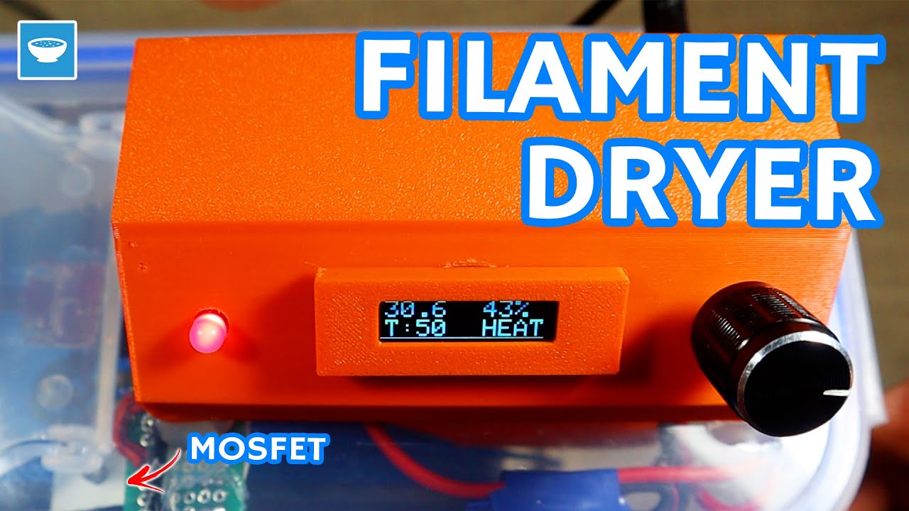 taste_the_code's tweet card. Lessons Learned From Making My Own 3D Printer Filament Dryer