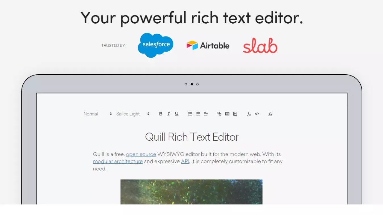 realjema_'s tweet card. Quill Rich Text Editor