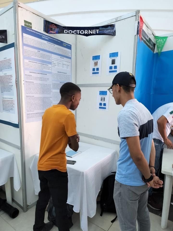 MABUwaAI's tweet card. Special Congratulations to Kutlwano Brian Tshatiwa for winning a gold medal at the international festival of engineering, science and technology in Tunisia! One of the biggest pre-college tech...