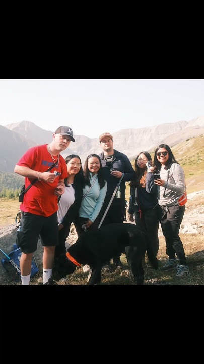 LeiSanqui's tweet card. Ptarmigan Cirque.JPEG #hiking #alberta #mountains #canada #couple...