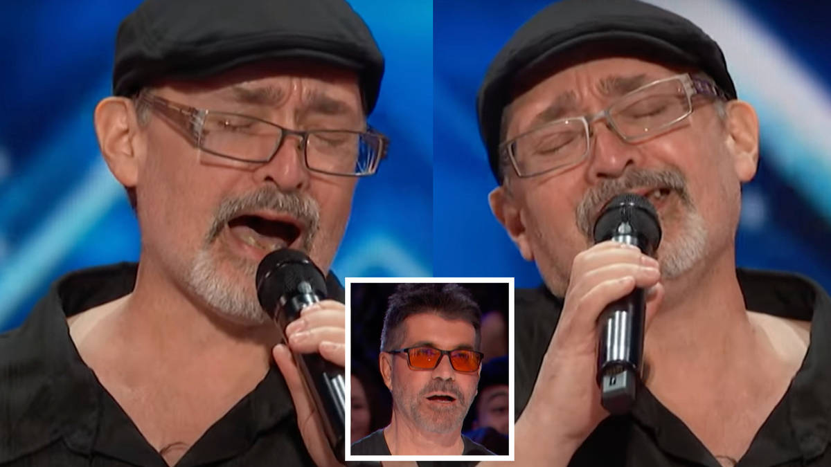 SmoothRadio's tweet card. Richard Goodall earned himself a coveted Golden Buzzer with his incredible performance on America's Got Talent.