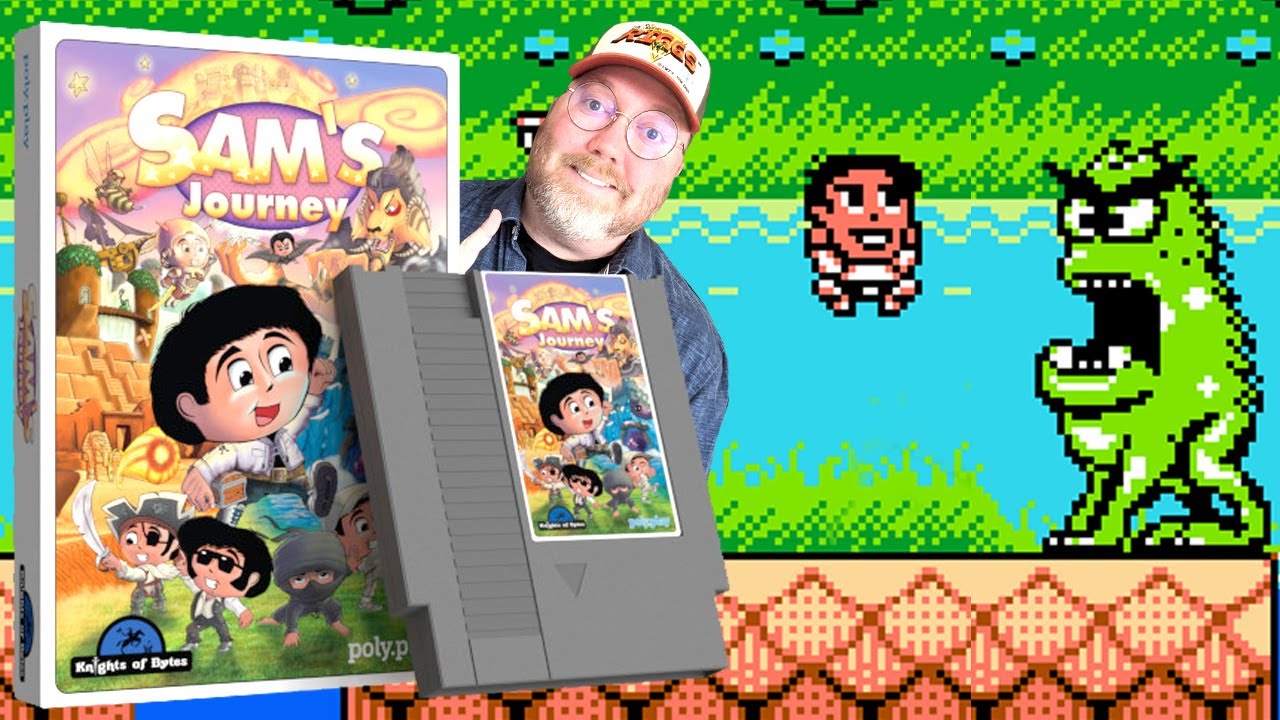 knightsofbytes's tweet card. Sam's Journey for NES gave me Kid Chameleon Vibes