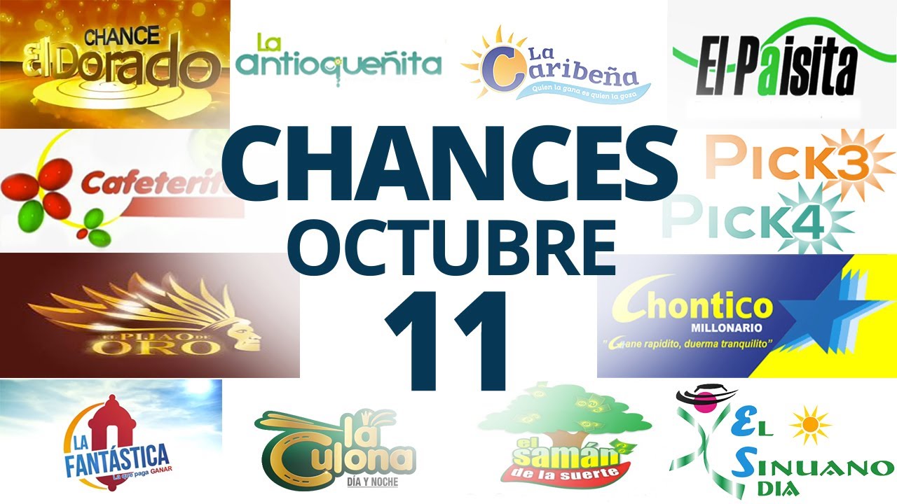COL_RESULTADOS's tweet card. Resultados del Chance del Sábado 11 de Octubre de 2025 Loterias...