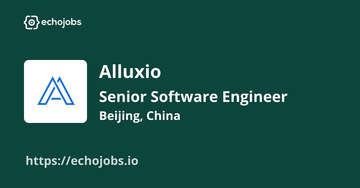 echojobs__io's tweet card. Alluxio is hiring Senior Software Engineer - Distributed System Development（Beijing/Shanghai）. Skills wanted: Go, Java, C++. Work locations: Beijing, China.