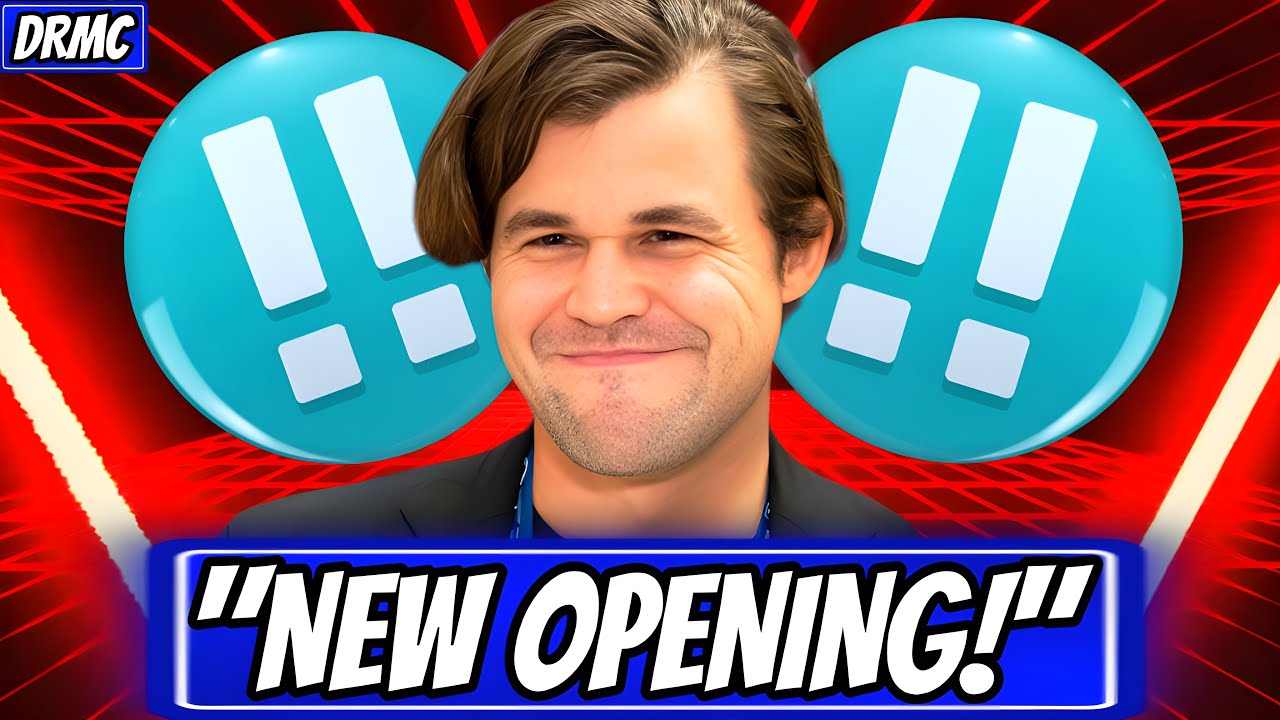 wegemik's tweet card. "He's Lost His Mind!" - Magnus Carlsen INVENTS A New Chess Opening!