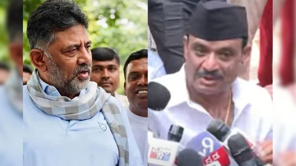 News18Kannada's tweet card. ಡಿಸಿಎಂ ಡಿಕೆ ಶಿವಕುಮಾರ್ ವಿರುದ್ಧ ಜೆಪಿ ಪಾರ್ಕ್​ ಬಳಿ ಮುನಿರತ್ನ ಪ್ರತಿಭಟನೆ ನಡೆಸುತ್ತಿದ್ದು, ಪಾರ್ಕ್​ಗೆ ಬೆಂಬಲಿಗರ ದಂಡೇ ಹರಿದು ಬರ್ತಿದೆ. ಸ್ಥಳದಲ್ಲಿ ಬಿಗುವಿನ ವಾತಾವರಣ ಸೃಷ್ಟಿಯಾಗಿದೆ.