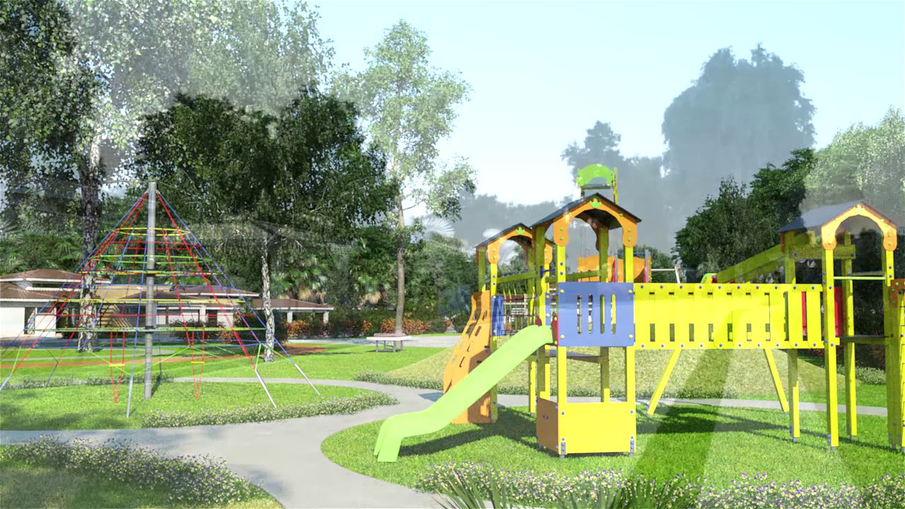 ArchProjects's tweet card. Animación 3d Máster Plan Residencial