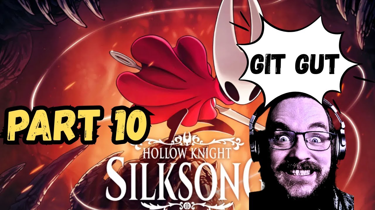 DiscussThing's tweet card. DOWN WITH THE SILKNESS | Hollow Knight: Silksong - Part 10