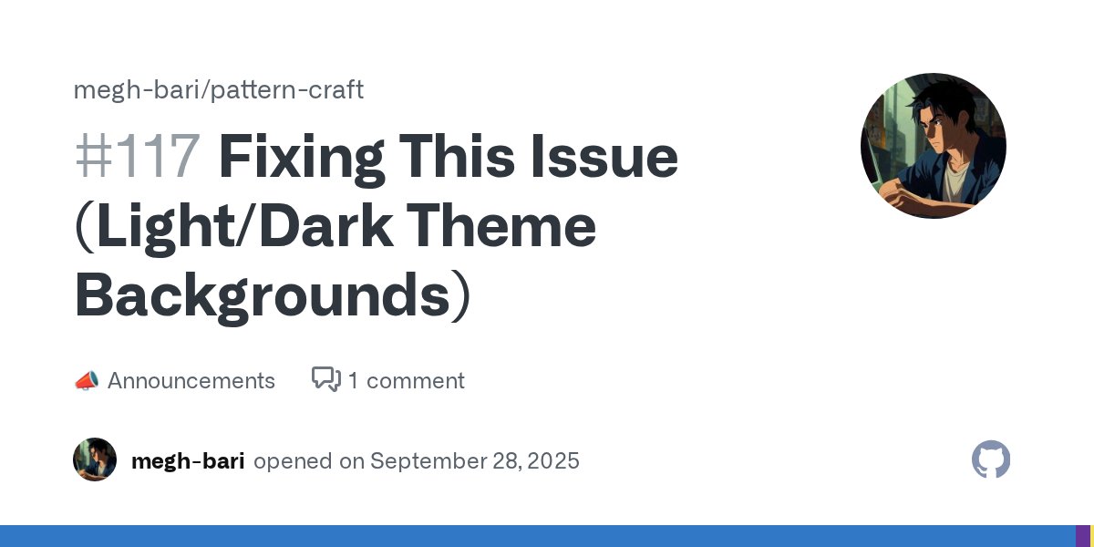 meghtrix's tweet card. A lot of people have mentioned in GitHub issues that they want both light and dark mode support for backgrounds. Here’s how you can do it: Instead of using my fixed color scheme, you can append you...