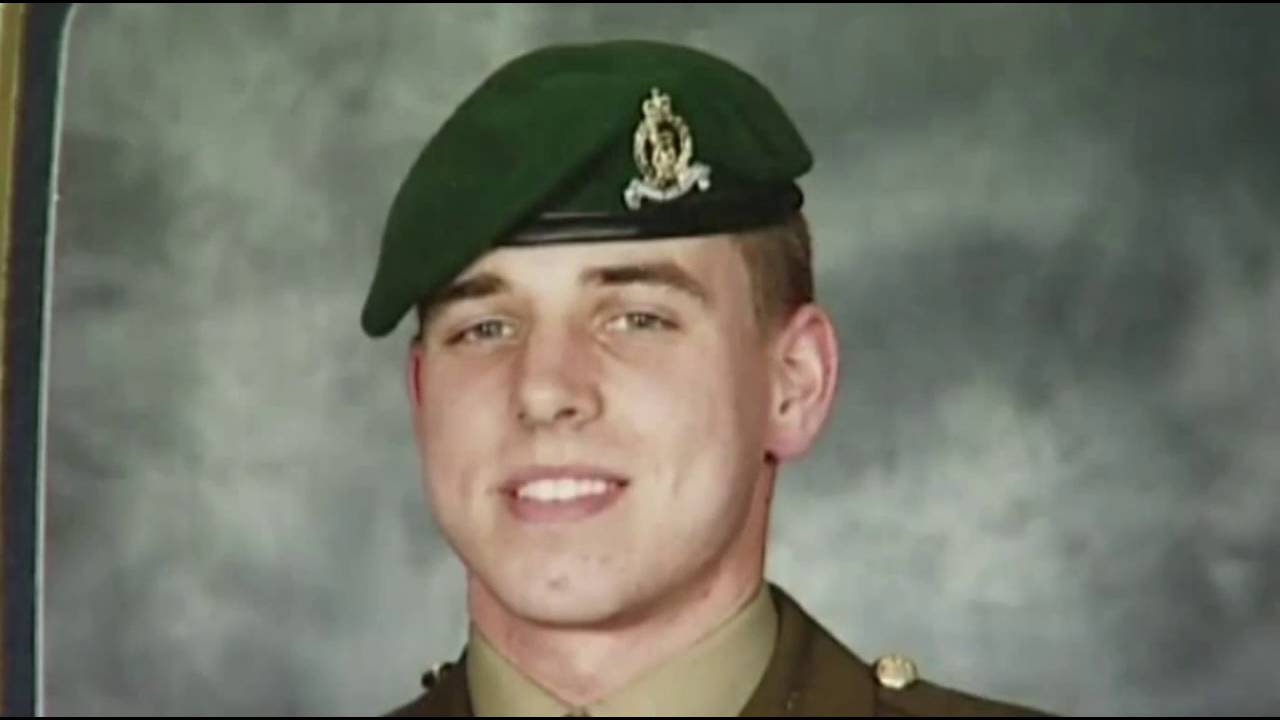 Forces_Support's tweet card. Corporal Mike Gilyeat Forces Support
