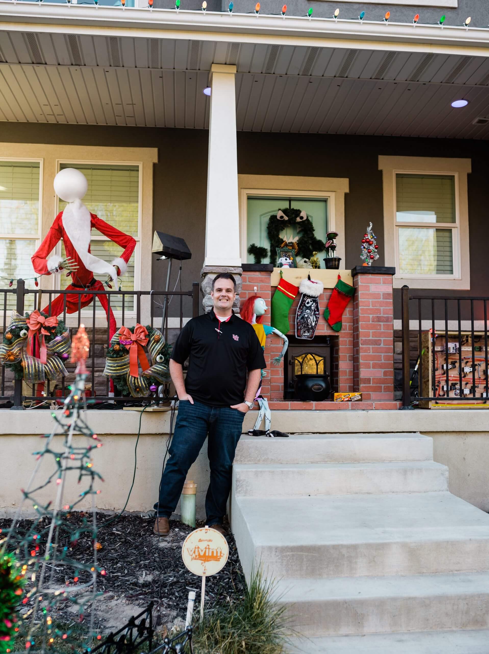 AutomationDirec's tweet card. Check out what this electrical engineer from Utah created to bring a little Halloween joy during a tough year!