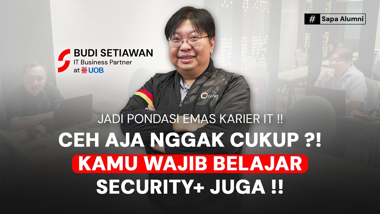 CourseNetID's tweet card. BUKAN CUMAN HACKING ‼️ SECURITY + BISA BUKA JALAN BESAR DI DUNIA IT...