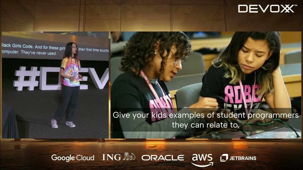 cassandraonjava's tweet card. Raising Young Coders by Cassandra Chin