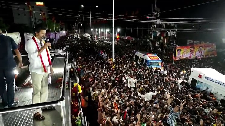 jishasurya's tweet card. With 40 people dead in a stampede, including nine children, anger is mounting against the Tamilaga Vettri Kazhagam (TVK) and its president Vijay. The party and