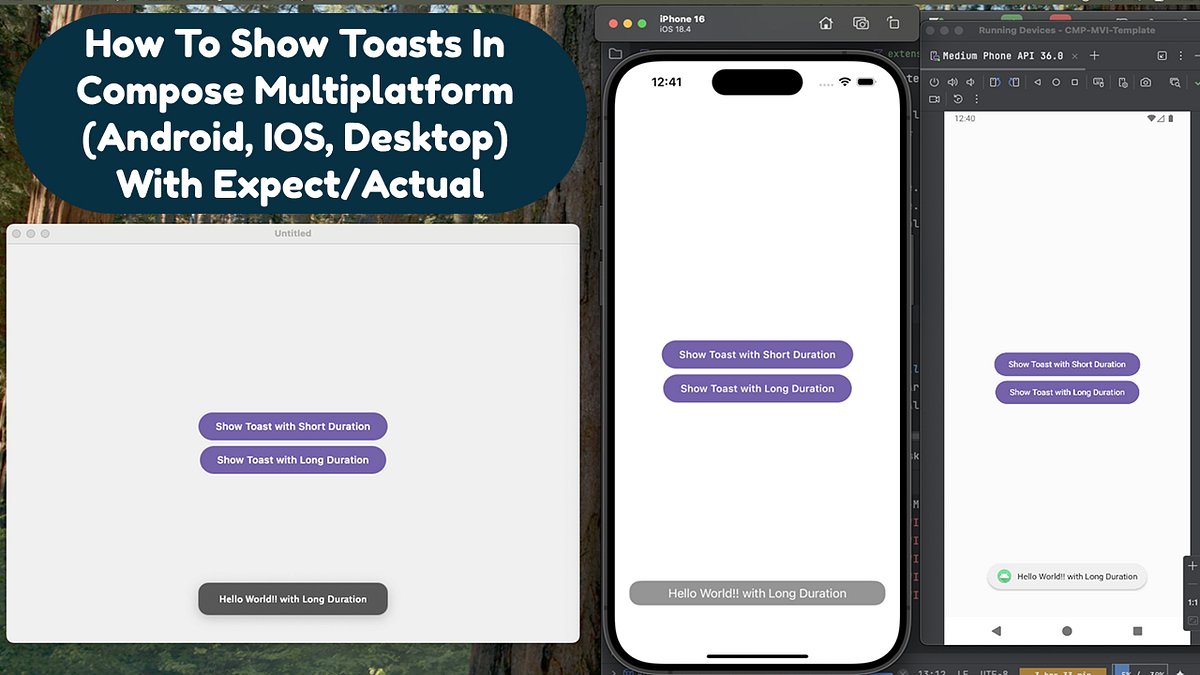 CodingMeet's tweet card. Toast notifications are a simple and effective way to show short messages to users — think of them as lightweight popups for feedback…