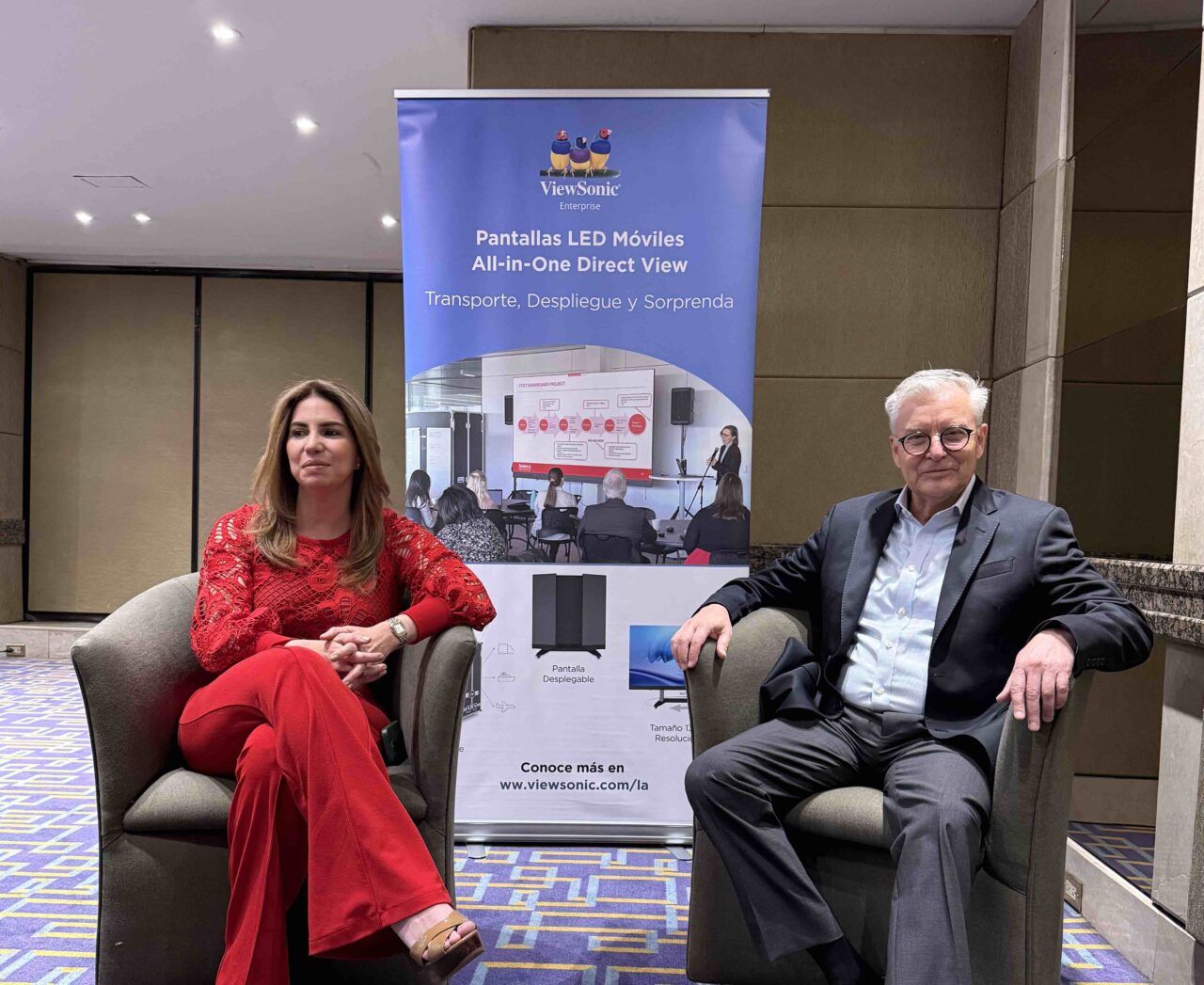 TintaTIC's tweet card. En el marco del “Innova, transforma y conéctate”, ViewSonic presentó su portafolio 2025 en Colombia, que incluye pantallas interactivas, proyectores LED y láser, kit de videocolaboración, monitores...