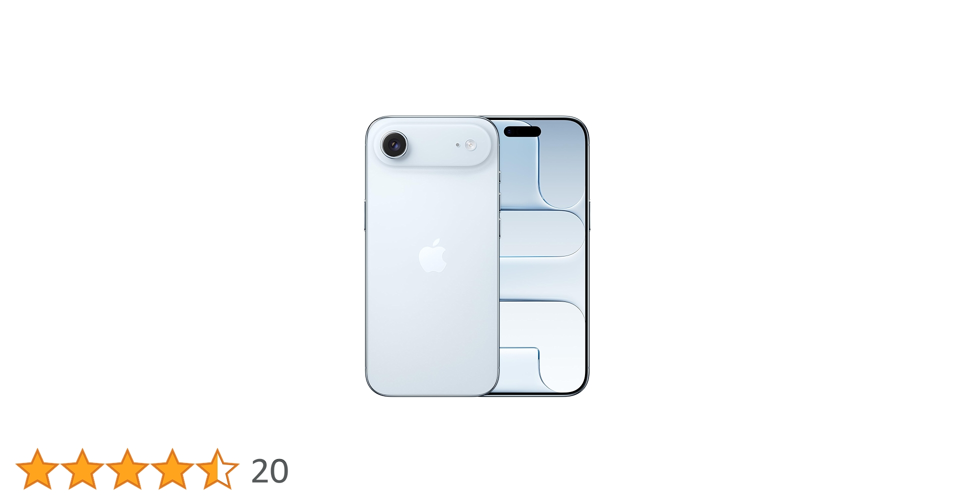 TechInStockUK's tweet card. iPhone Air. The thinnest iPhone ever. 6.5-inch display, durable Ceramic Shield front and back, A19 Pro chip, 48MP Fusion camera system and Center Stage front camera.
