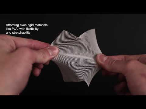 gshap_r's tweet card. DefeXtiles: 3D Printing Quasi-Woven Fabric via Under-Extrusion