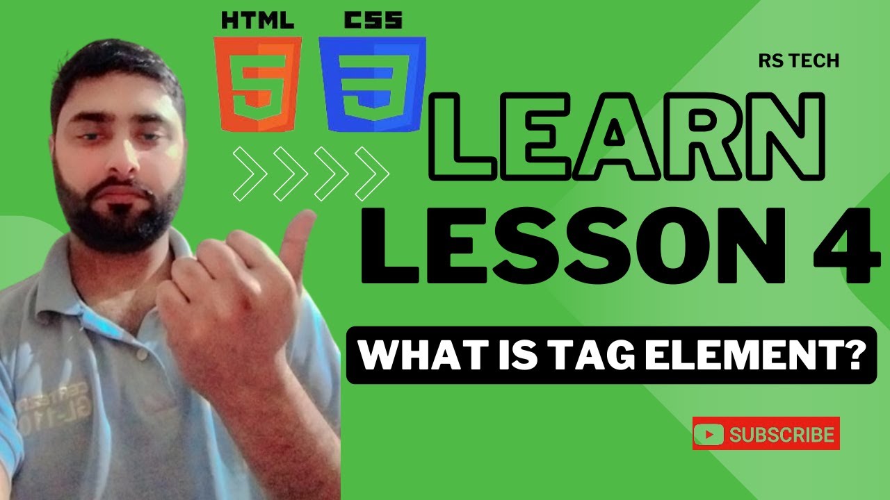 r322software's tweet card. Master HTML: A Step-by-Step Beginner Guide - Lesson 4 | What Is Tag...
