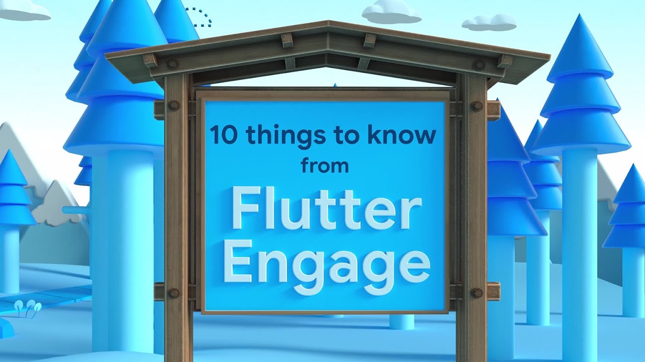 FlutterMelb's tweet card. Top 10 things you need to know about Flutter Engage