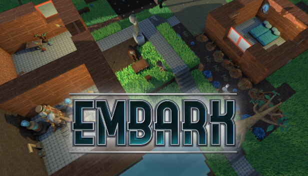 EmbarkGame's tweet card. Inspired by the deep simulation of Dwarf Fortress, the open world survival of Minecraft, and the social interactions of The Sims. Embark is a colony management game with a focus on complex simulation...