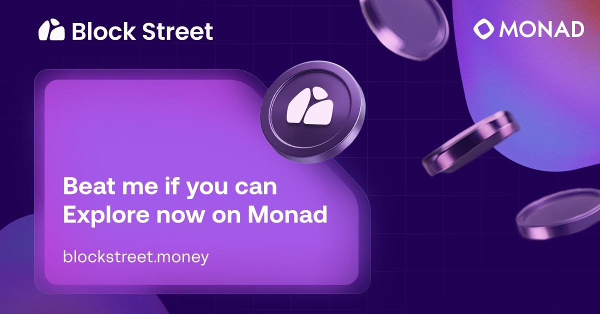 bitcoinzhang1's tweet card. BlockStreet