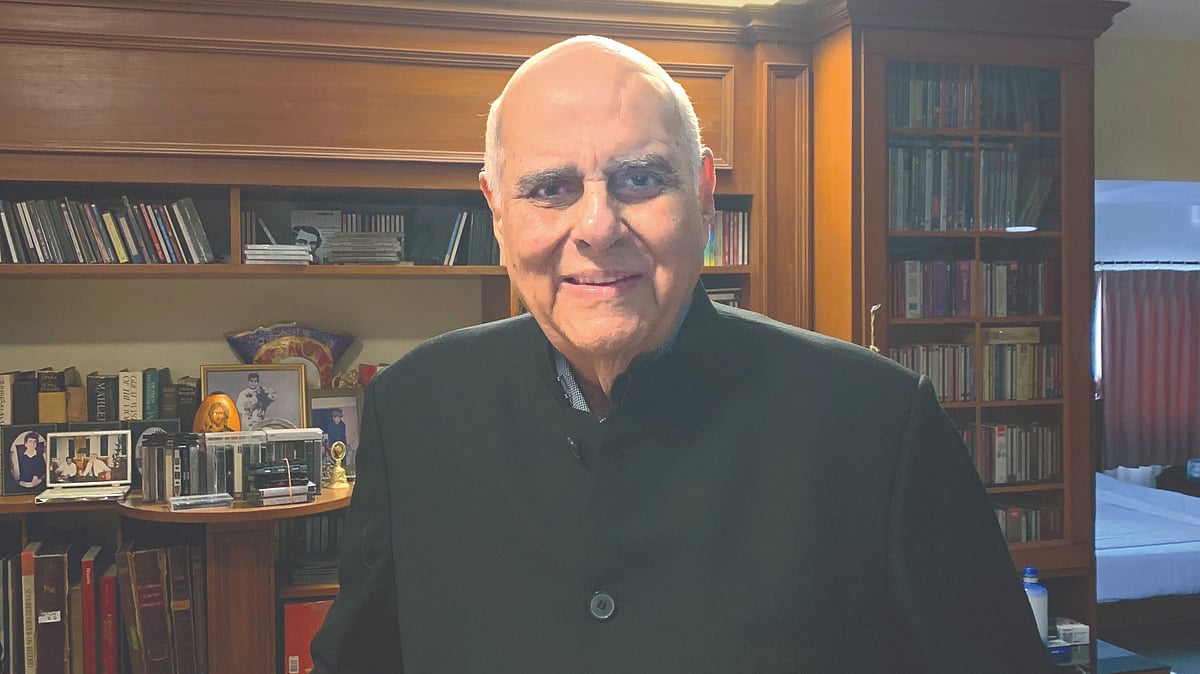 fpjindia's tweet card. 'Work Keeps Me Going': Khushroo Suntook, At 90+, Reflects On 25 Years At NCPA