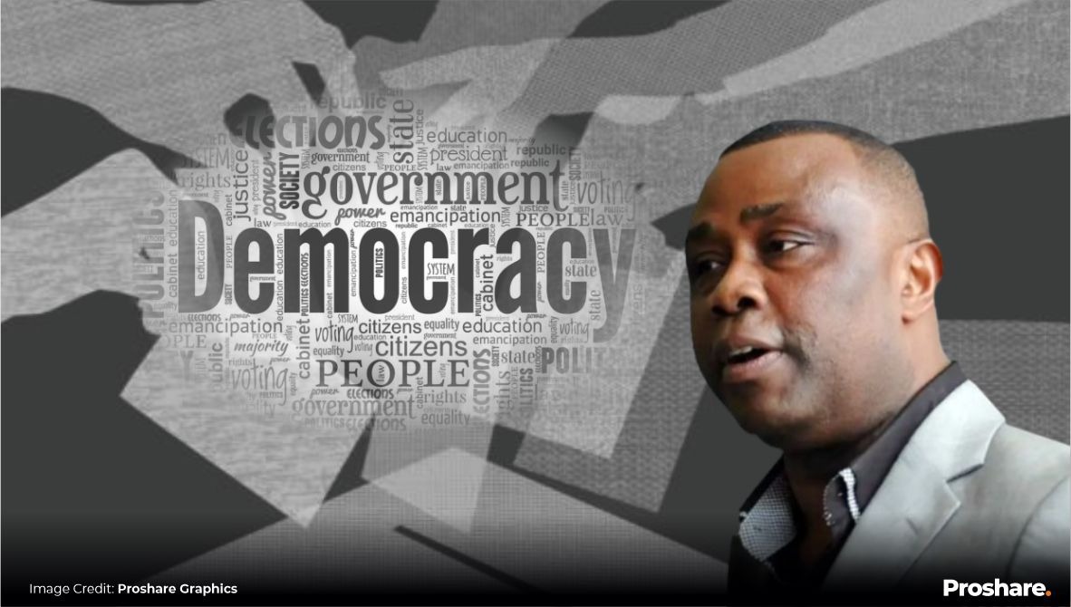 proshare's tweet card. As Western democracies grapple with rising authoritarianism, Africa’s young reformers face an uncomfortable truth: democracy’s crisis is no longer “theirs”. It is “ours”.