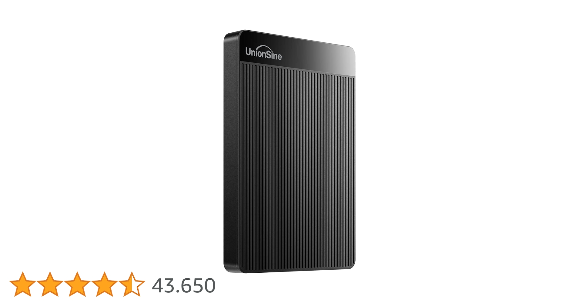 LS_Shopping's tweet card. UnionSine Hard Disk Esterno 2,5" 4TB Ultra Slim Portatile USB3.0 SATA HDD Storage per PC, Macbook, PS4, PS5, Xbox series, Wii u, TV (Nero) HD2510