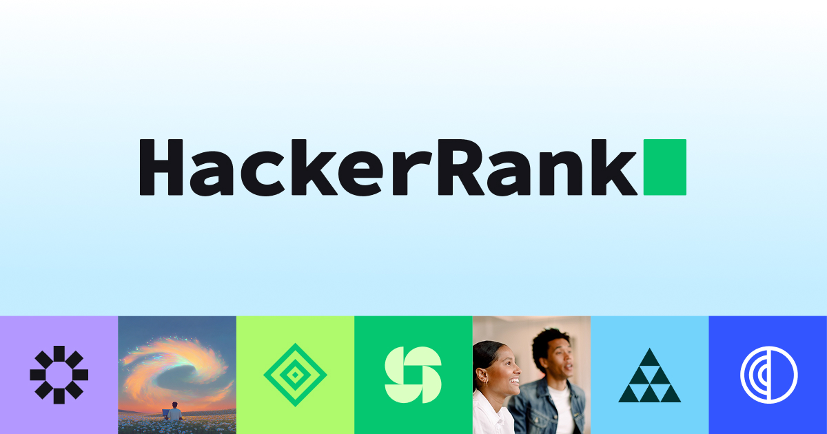 HannaVirginie's tweet card. HackerRank is the market-leading coding test and interview solution for hiring developers. Start hiring at the pace of innovation!