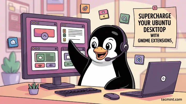 Jay52_TX's tweet card. GNOME Extensions are small add-ons that add features, simplify window and workspace management, and let you customize your Ubuntu desktop your way.