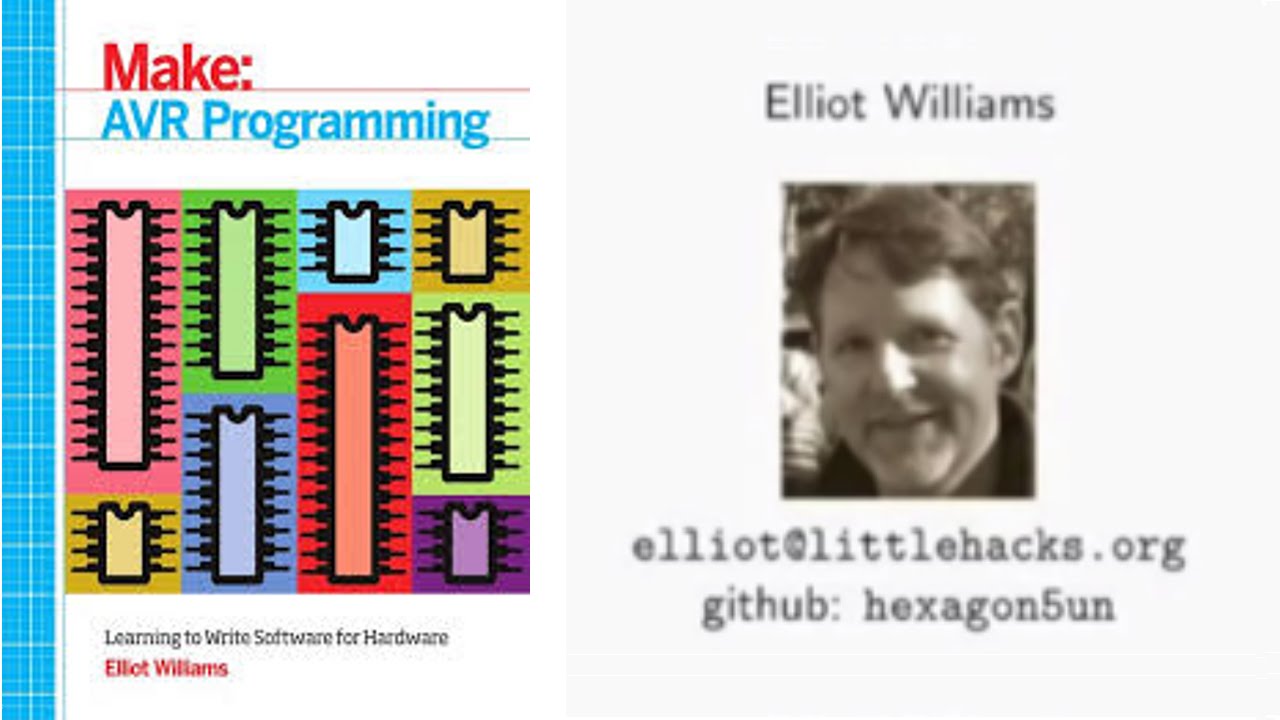 gonzacek's tweet card. Programming AVR Microcontrollers in C - O'Reilly Webcast