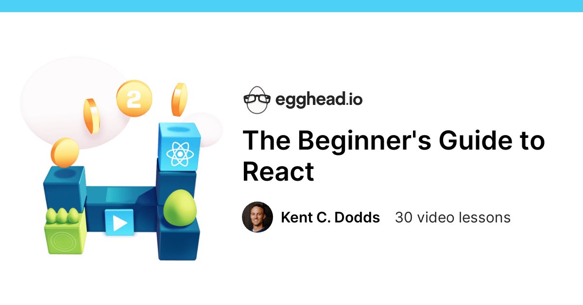 leosharifi's tweet card. React got that name for a reason. It’s a component-based JavaScript library that renders smartly and can seriously simplify your work. This course is f...
