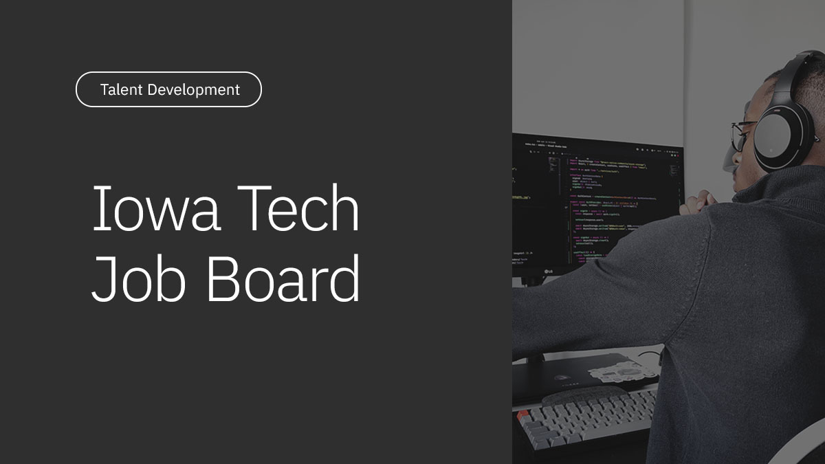 TechnologyIowa's tweet card. Browse the latest open positions. Add your opening to the job board. Login or visit your account dashboard.