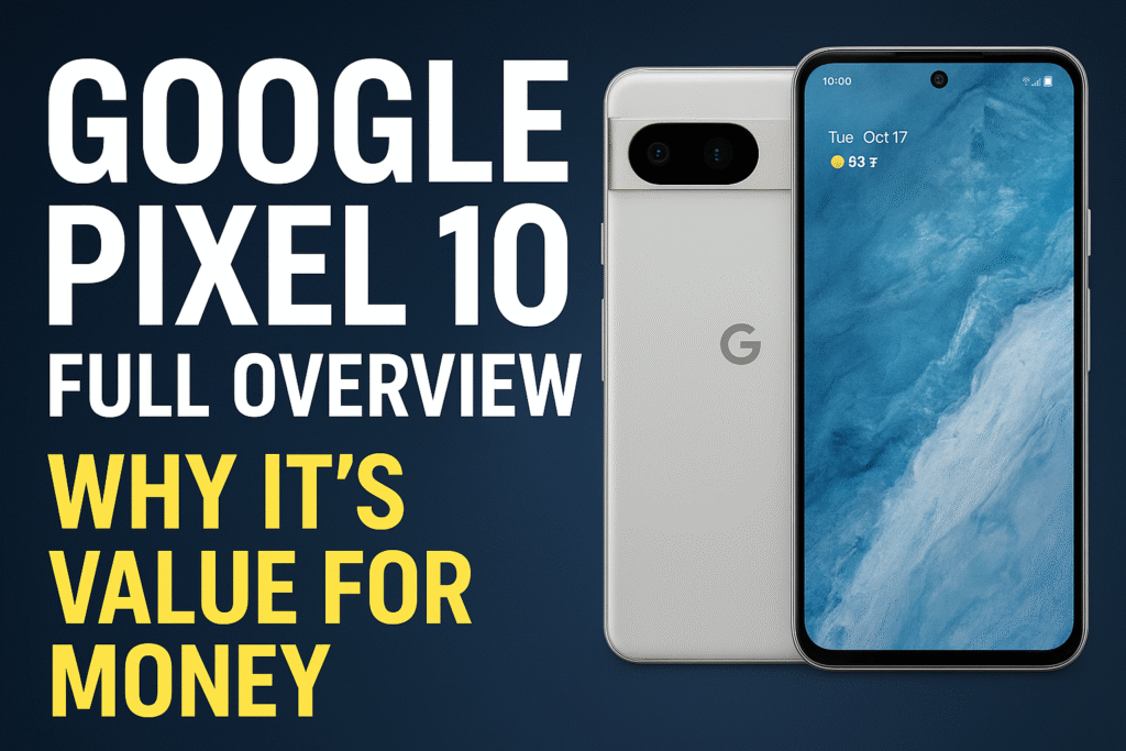 TechTrendBytes's tweet card. Discover the Google Pixel 10 design, top features, and why it’s 2025’s best value flagship. Is it worth your money? Find out now!