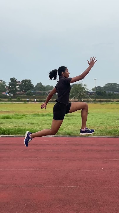 DrCAjithkumar's tweet card. “Next Indian long jump star in the making 🇮🇳🏃🏿‍♀️# #trackandfield...