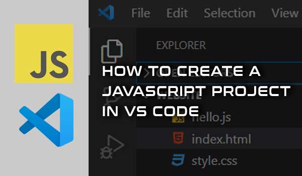 HowToSolution's tweet card. In this post, we will create a very simple JavaScript project in VS Code that can be used as a basis for a more complex web based projects.