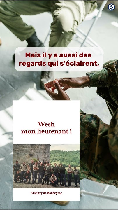 faisnslalecture's tweet card. Wesh mon lieutenant par Amaury de Barbeyrac
