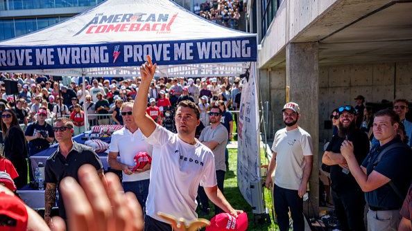 clarionproject's tweet card. Political activist Charlie Kirk, founder of Turning Point USA, was assassinated during an event hosted by TPUSA at Utah Valley University.